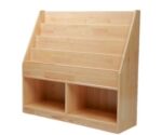 4-Shelf Bookshelf With Storage